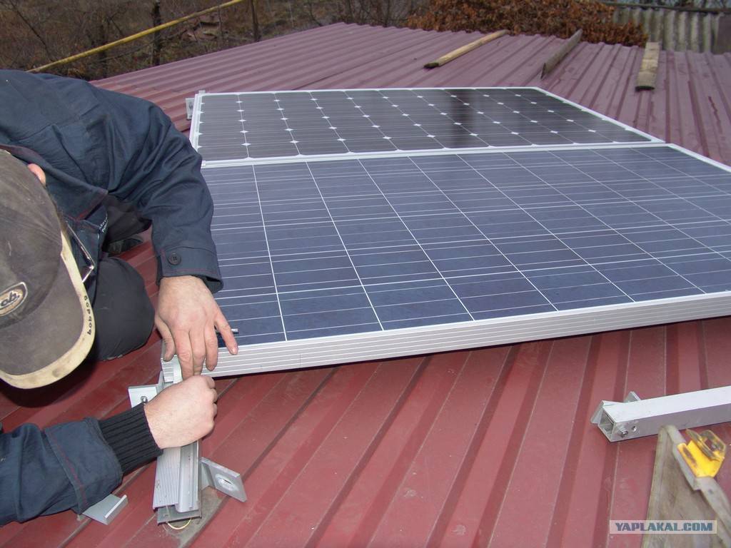Монтаж и установка солнечных батарей для частного дома и дачи своими руками: инструкция- обзор +видео