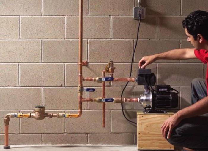 Как установить насос для повышения давления воды в квартире – выбор, правила монтажа