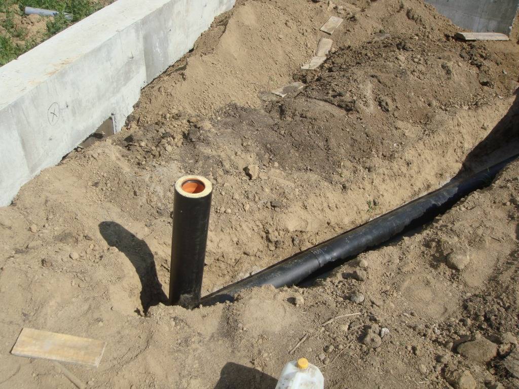 Утепление канализации, теплоизоляция трубы в грунте