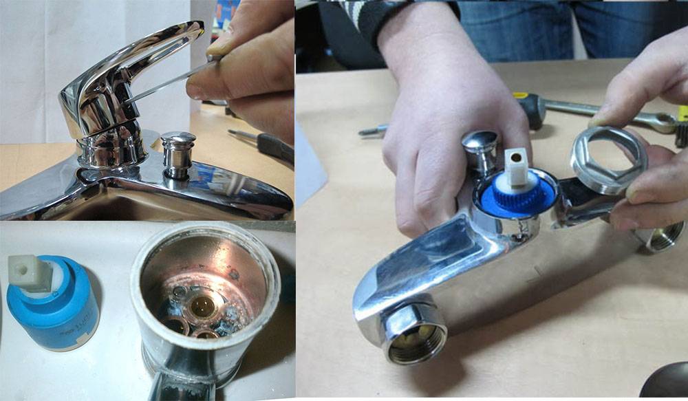 Ремонт смесителя двухвентильного типа в ванной – как разобрать и починить?