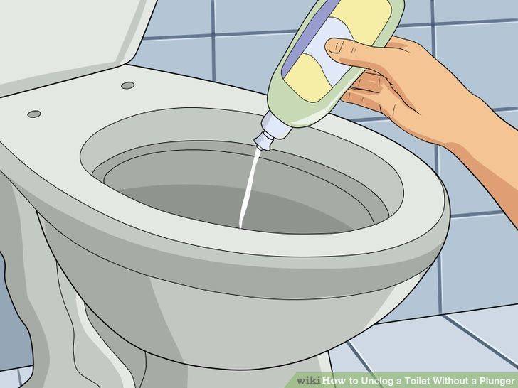 Как прочистить унитаз от засора в домашних условиях
