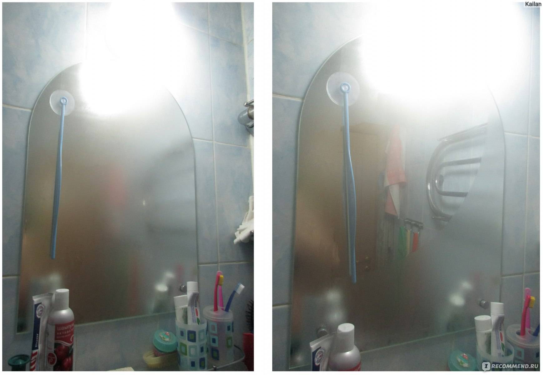 Семь средств, которые помогут решить проблему с запотеванием зеркал в ванной