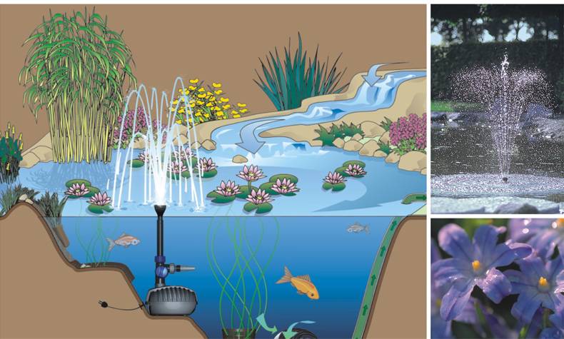 Насос для садового фонтана своими руками: разновидности насосов, как сделать и установить помпу самостоятельно