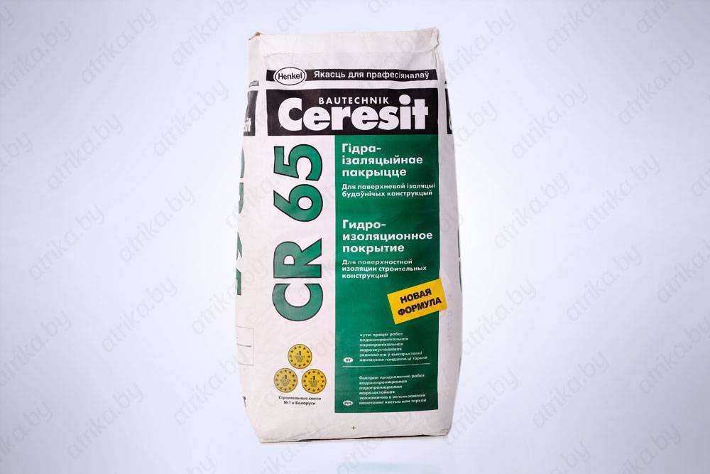 Гидроизоляция церезит: сфера и способы применения смесей ceresit