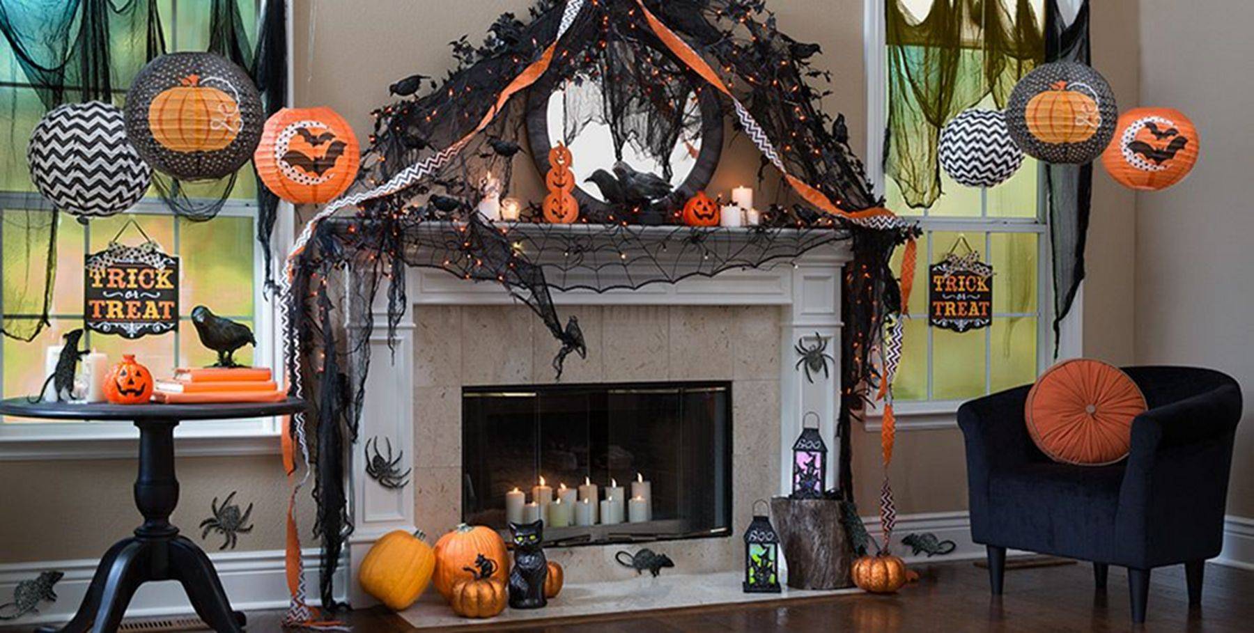 Как украсить дом на хэллоуин: фото со стильными идеями