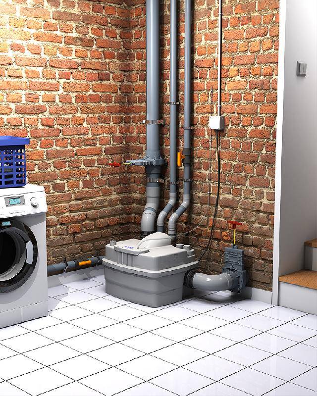 Принудительная канализация в квартире и частном доме: принцип действия, виды установок, монтаж