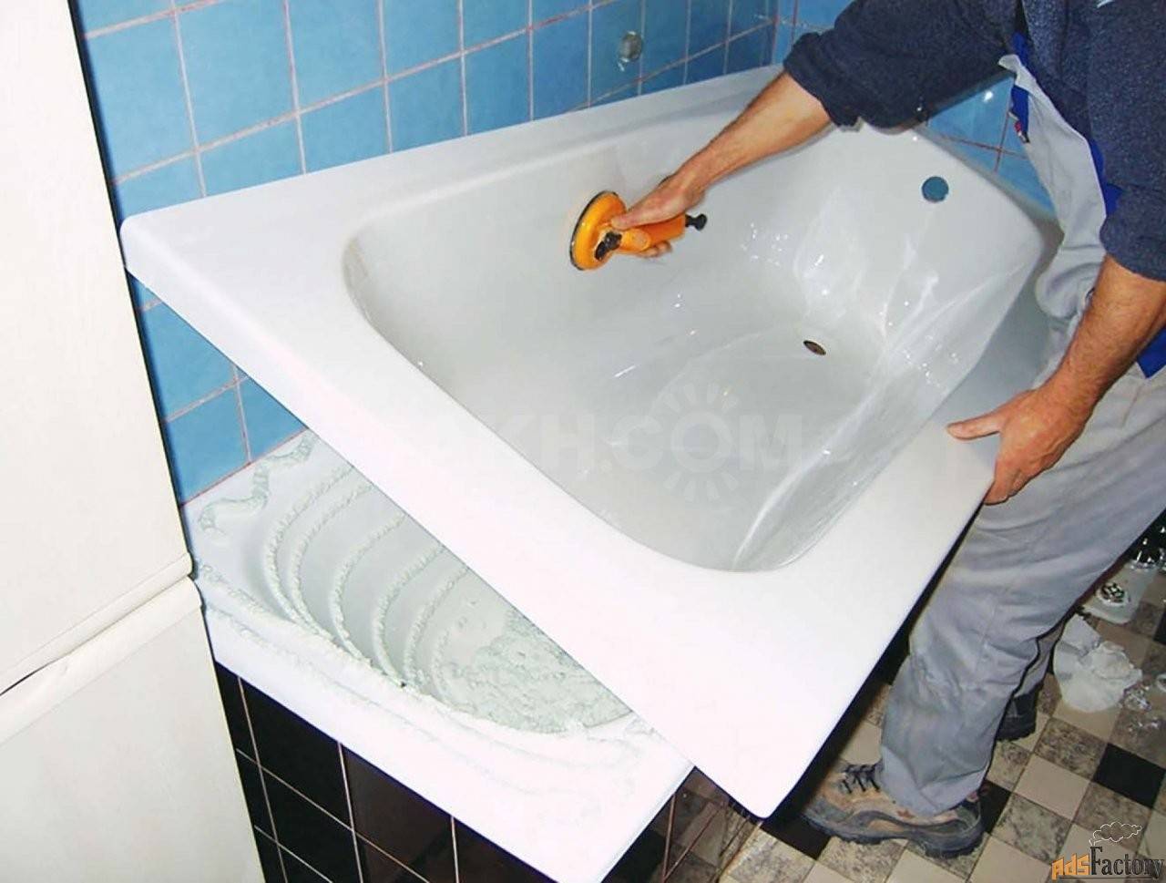 Реставрация ванн своими руками / zonavannoi.ru