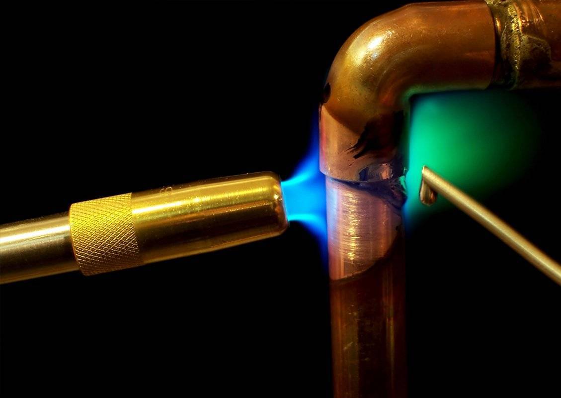 Газовая горелка для пайки медных труб: виды горелок, как выбрать лучшую + методы пайки меди