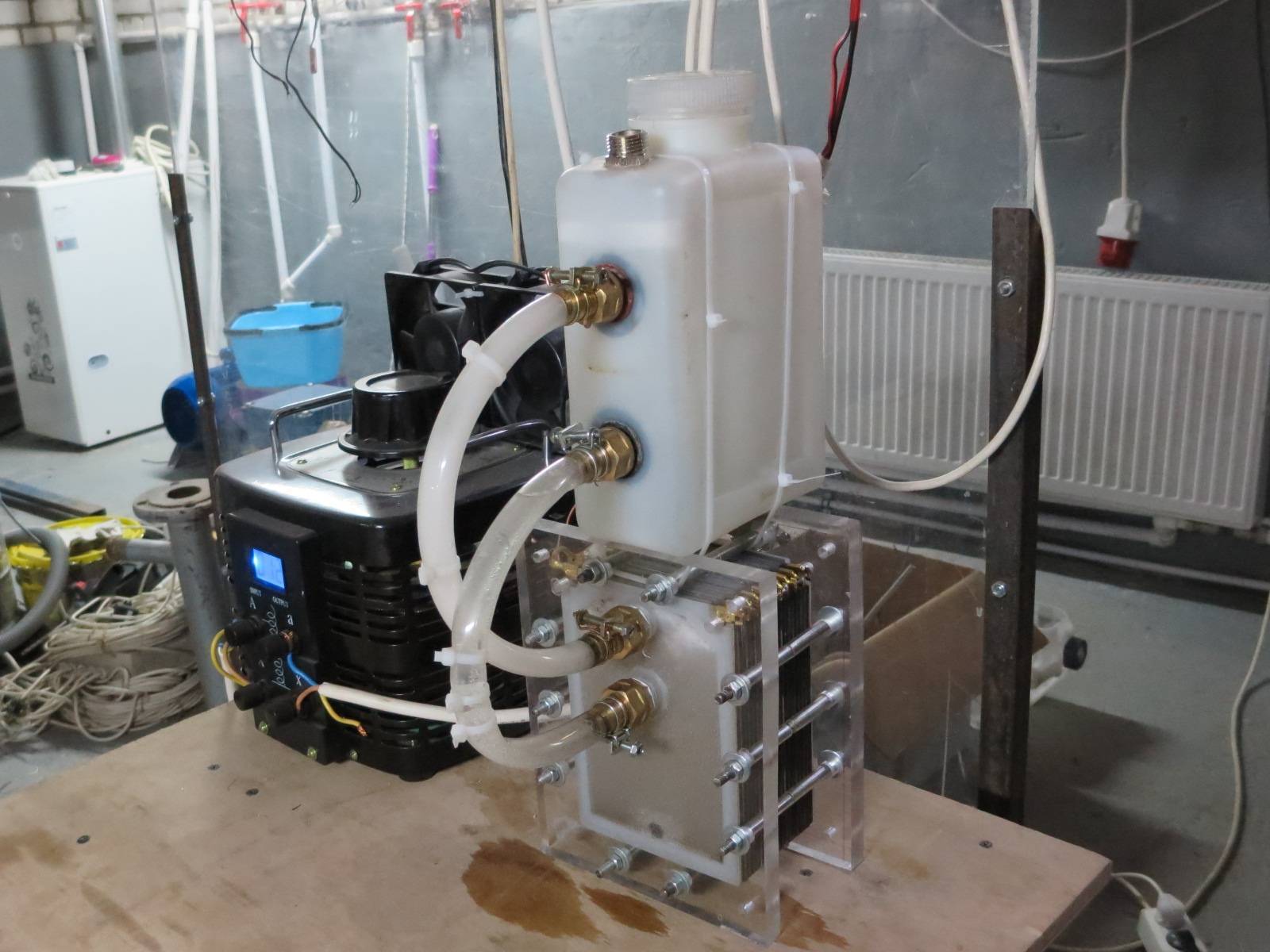 Использование водородного генератора для отопления