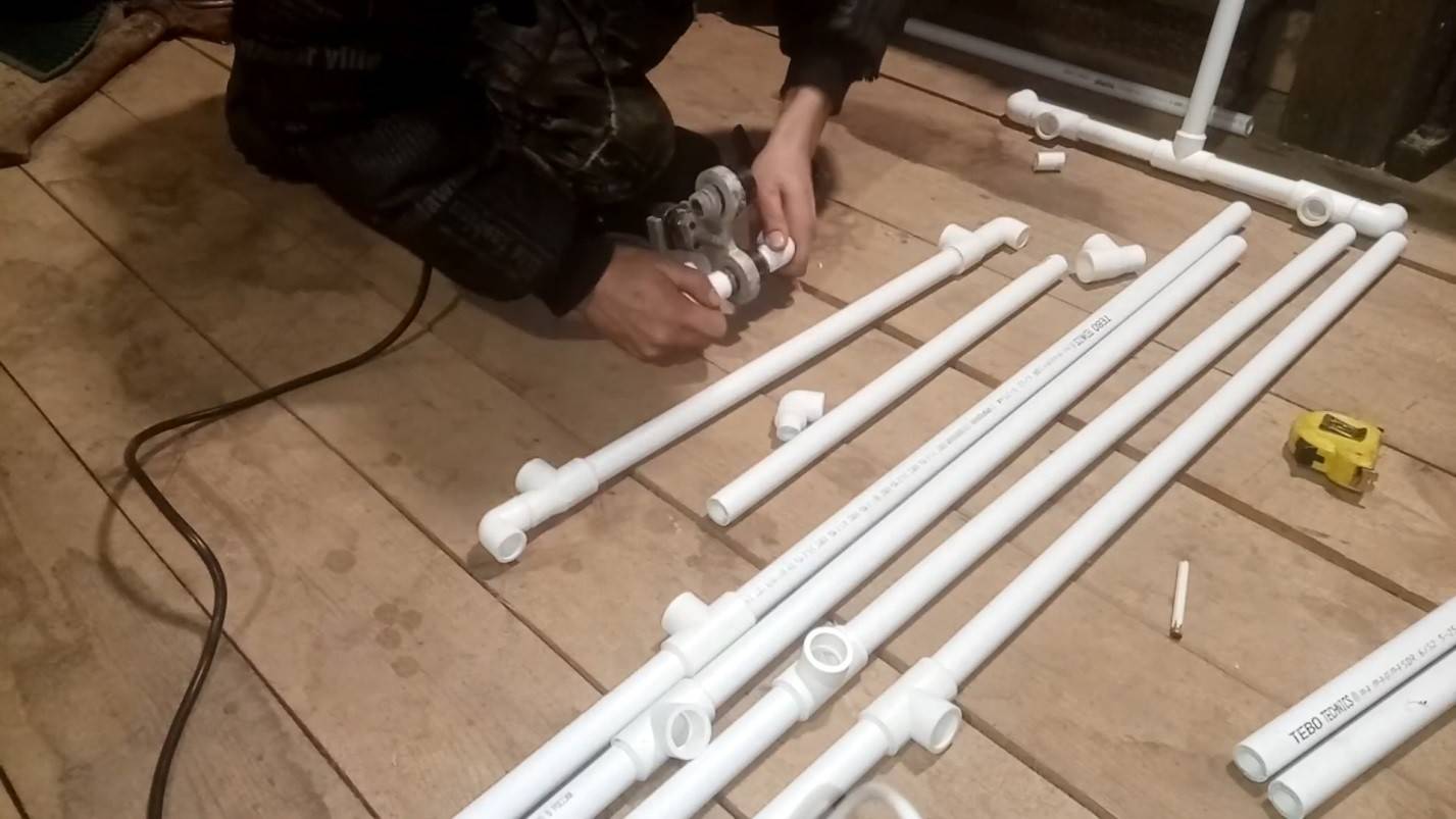 Монтаж полипропиленовых труб своими руками: видео инструкция