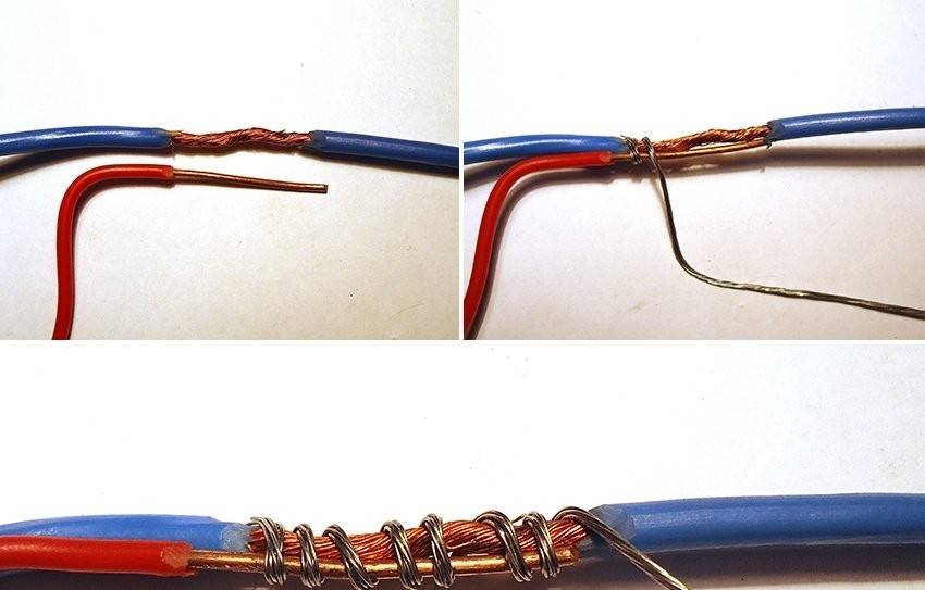 Как правильно соединить провода между собой. способы соединения электрических проводов