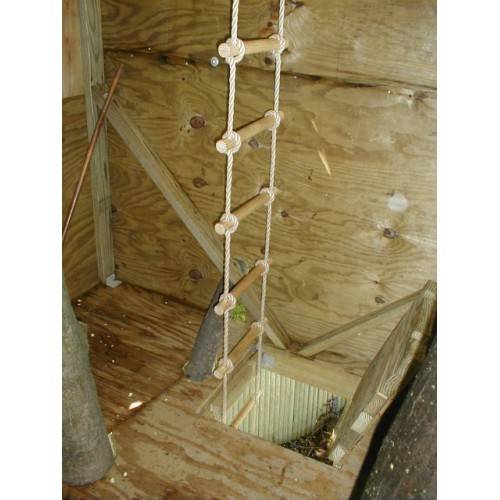 Делаем веревочную лестницу для дома, сада или детской площадки своими руками - комнатные и садовые растения, уход за ними sad-doma.net