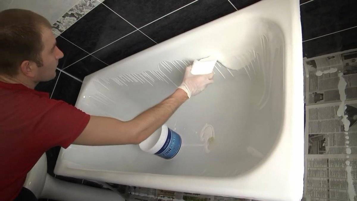 Как сделать реставрацию ванной жидким акрилом? обзор +видео