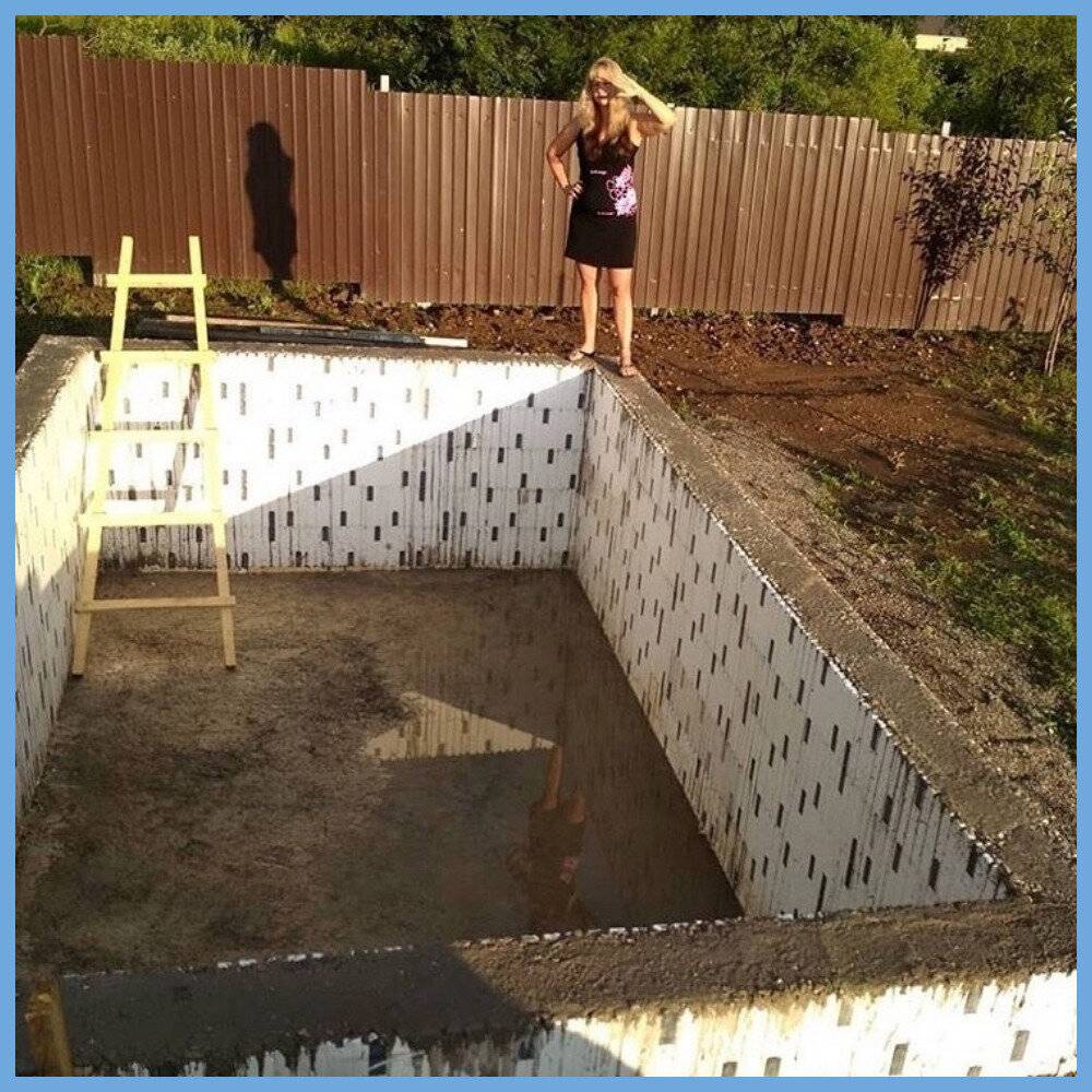 Каркасный бассейн во дворе дома своими руками: пошаговая инструкция с фото - строительство и ремонт