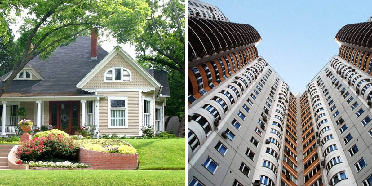 Какое жилье лучше выбрать: дом или квартиру? metro
