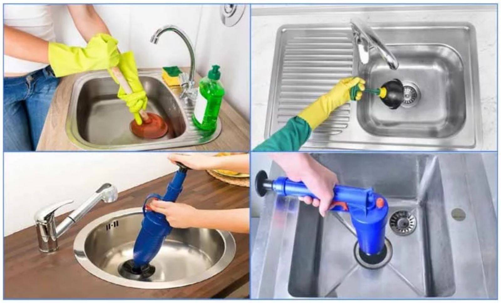Несколько действенных методов, как прочистить засор в домашней сантехнике с помощью соды и уксуса