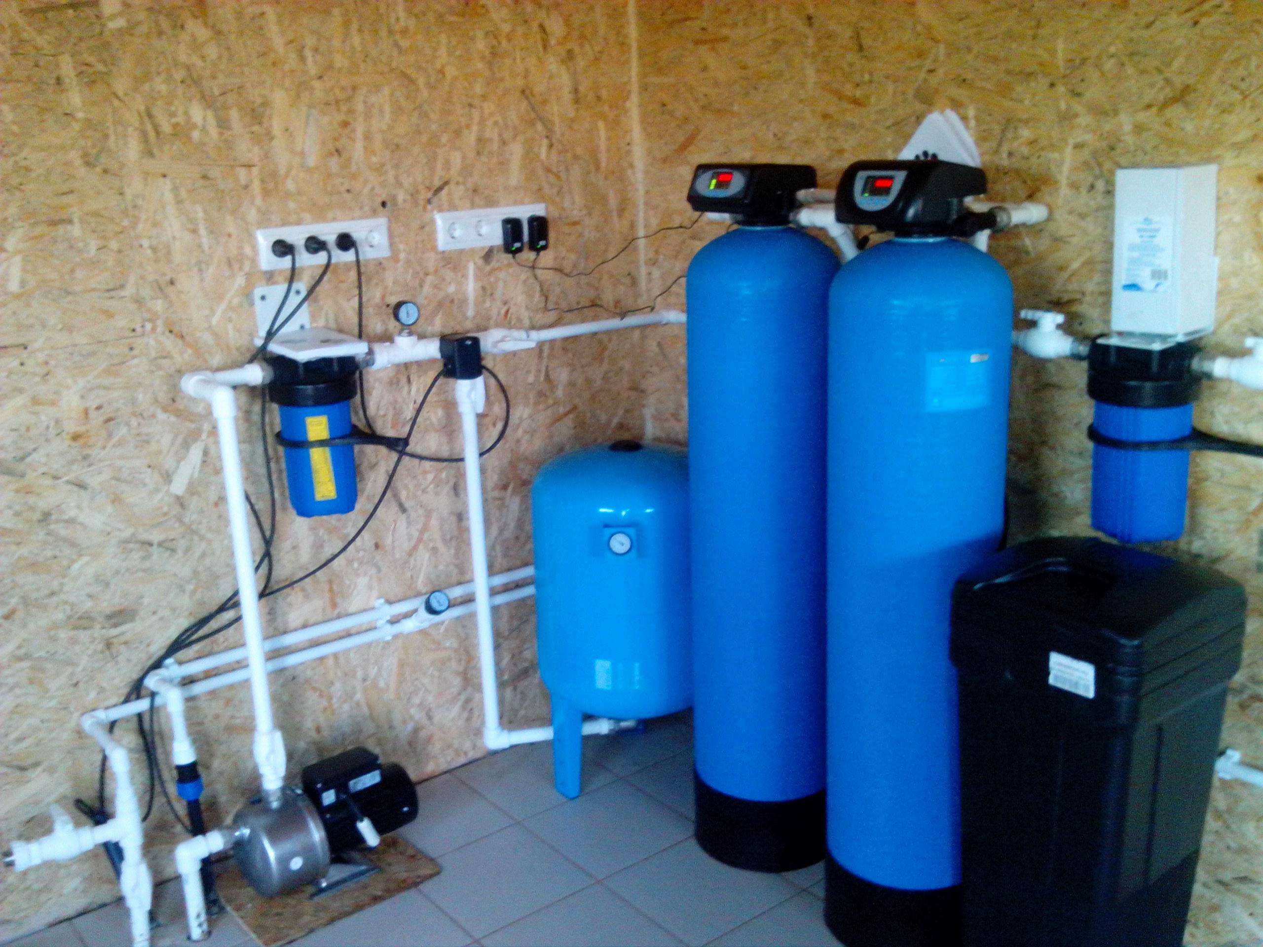 Обезжелезивание воды из скважины - выбираем по характеристикам фильтр для обезжелезивания воды