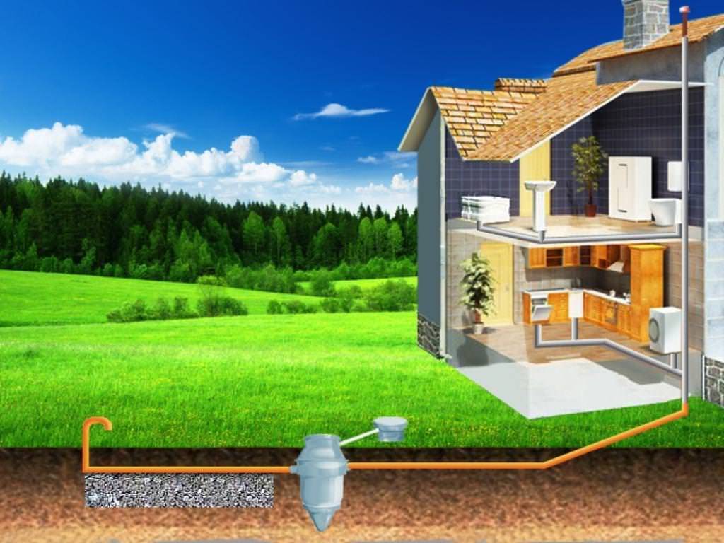 Автономная канализация в частном доме своими руками: схема монтажа, видео