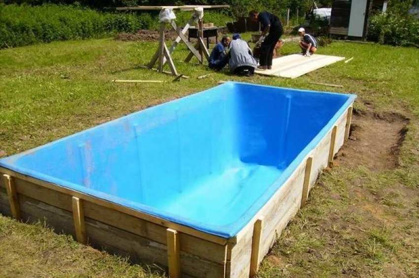 Металлический бассейн на даче своими руками: как построить бассейн из оцинкованной стали или другого металла дешево, быстро, очень просто и красиво - morevdome.com