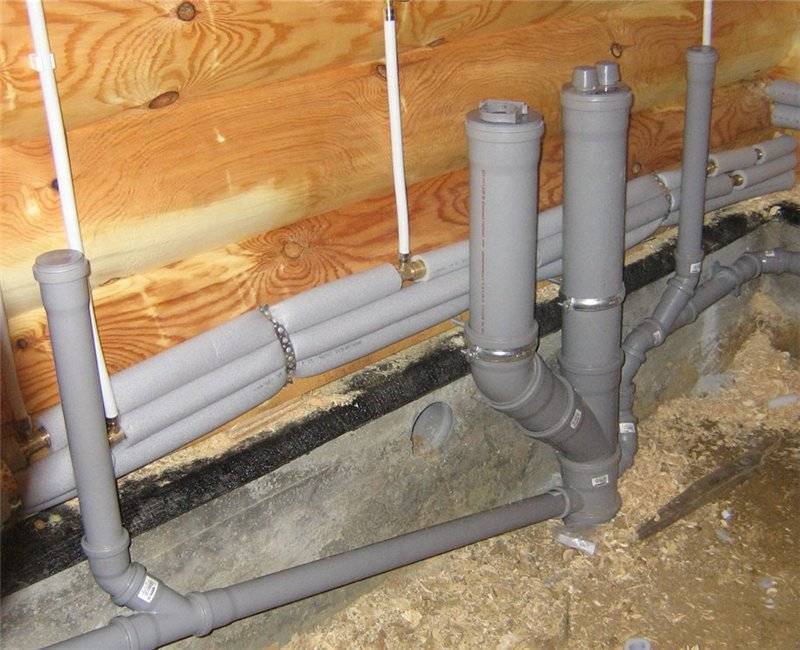Монтаж пвх труб канализации в частном доме | правила монтажа и установки фановой трубы стояка