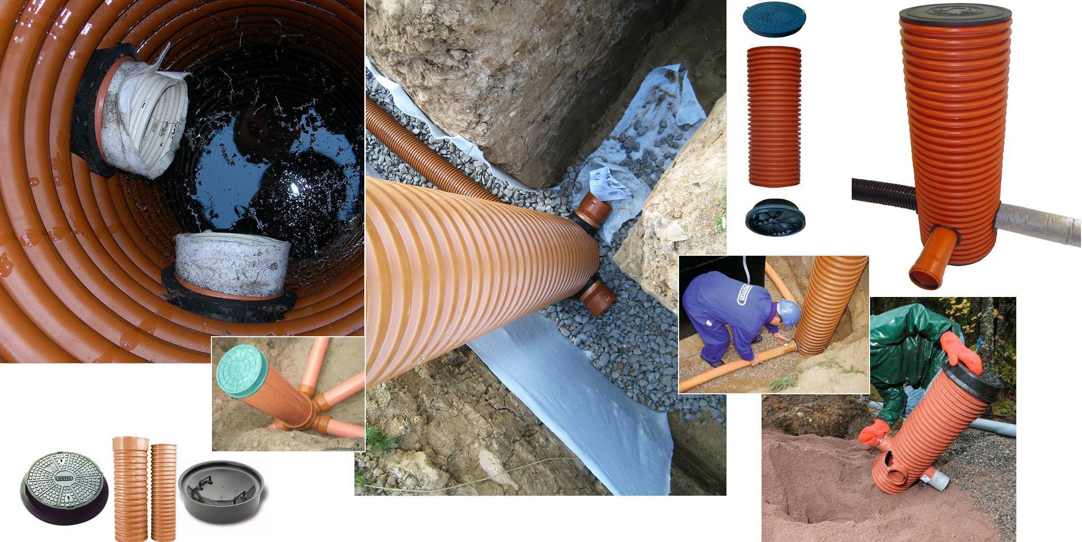 Дренаж из канализационных труб: схема, как выглядит и работает на участке у дома, и как уложить своими руками, как правильно класть в геотекстиль, чем засыпать?