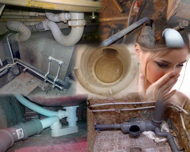 Запах из канализации в квартире: как устранить, почему пахнет