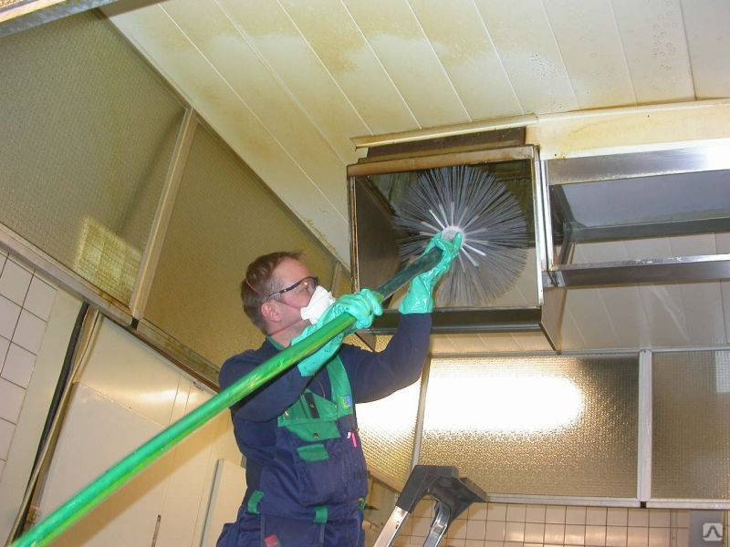 Чистка вентиляции в многоквартирных дома: чистка воздуховодов