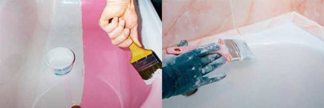 Как покрасить ванну своими руками: описание технологии | ремонт и дизайн ванной комнаты