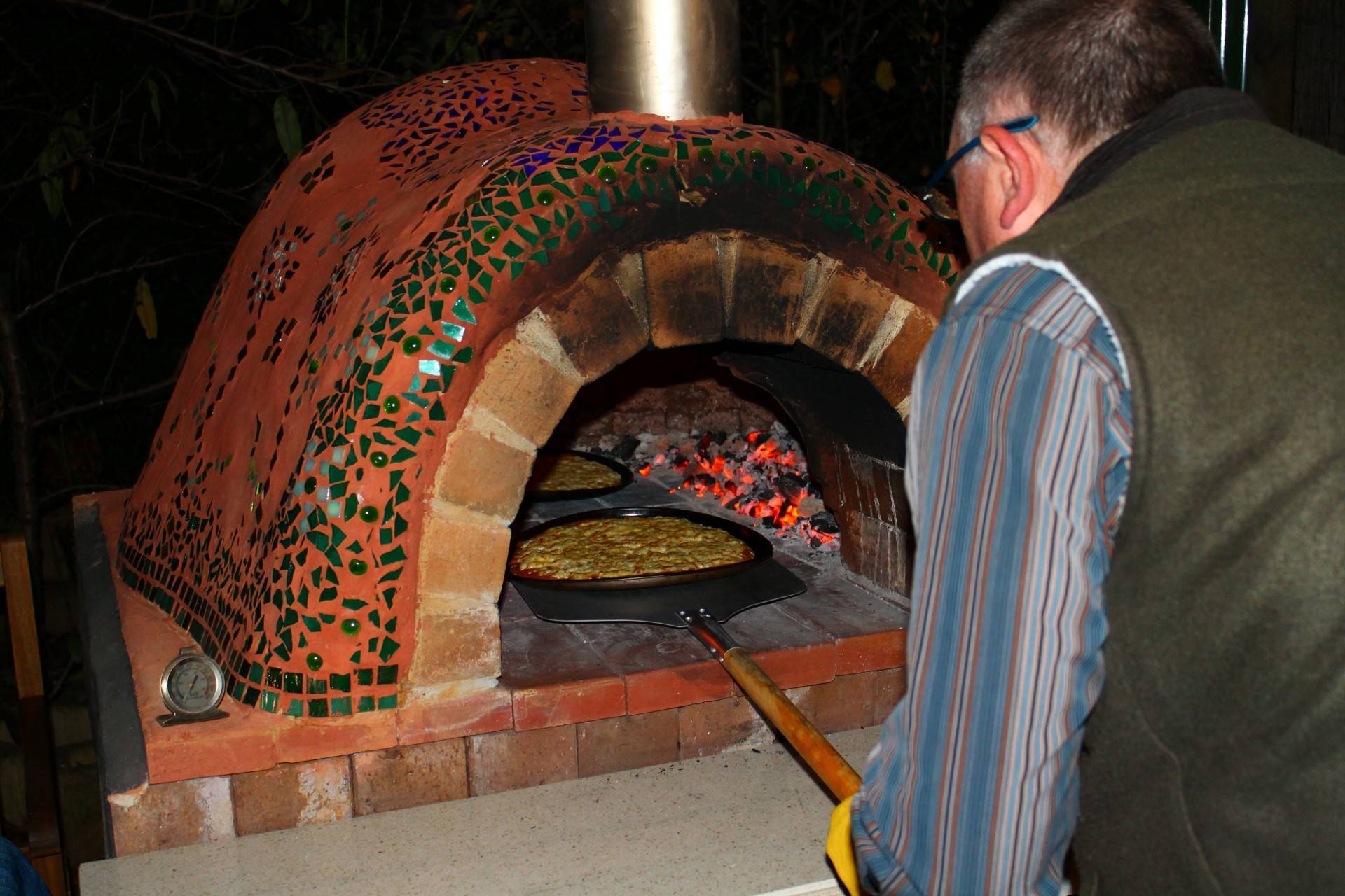 Печь для пиццы на дровах своими руками из кирпича