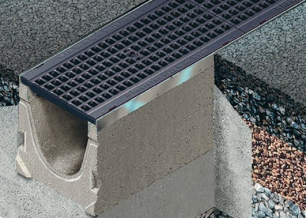 Как устанавливать водоотводные лотки. этапы монтажа водоотводов из бетона