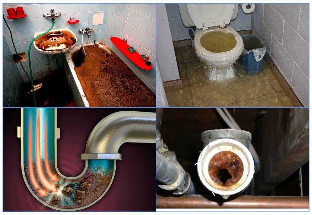 Чем прочистить канализационные трубы своими руами