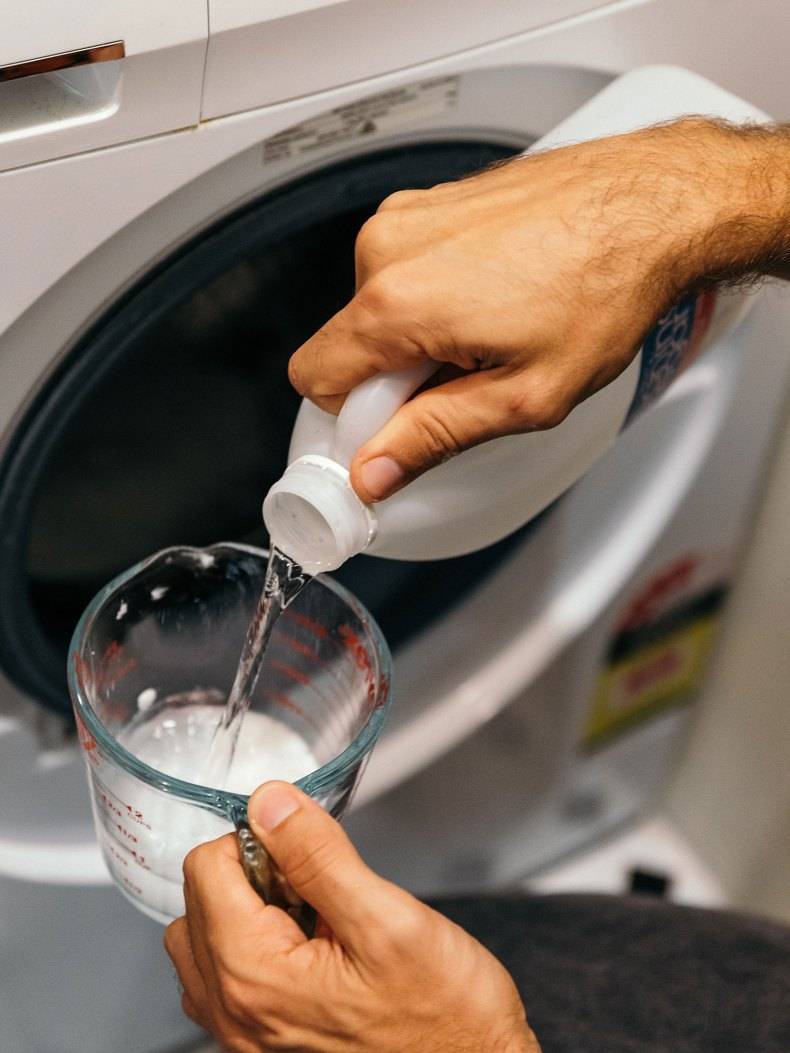 Как очистить лоток стиральной машины от окаменевшего порошка