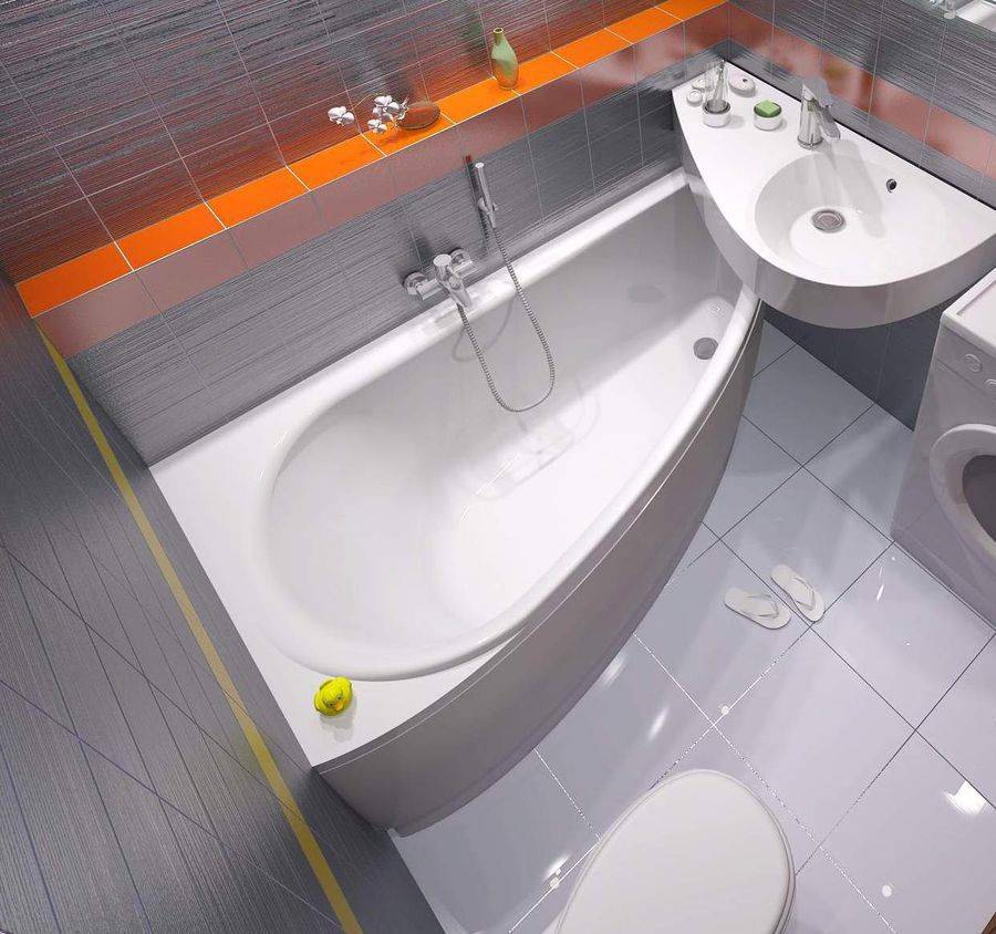 Дизайн ванной комнаты в хрущевке (90 фото)