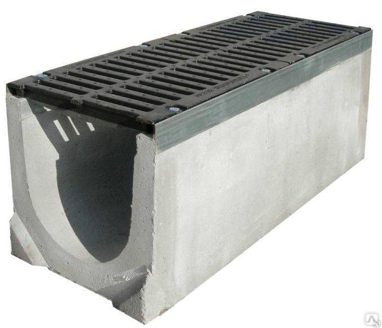 Лотки для ливневой канализации — бетонные и пластиковые