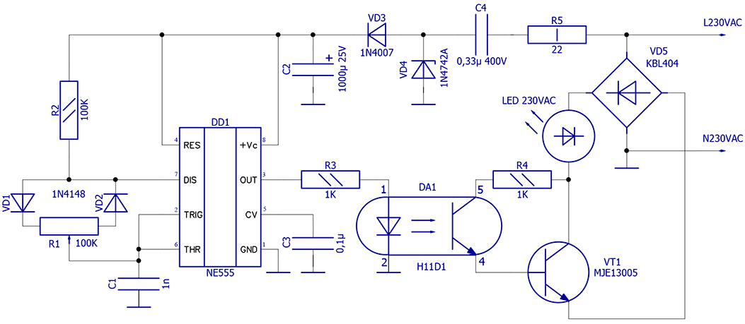 Диммеры для светодиодных ламп 220 вольт: виды, выбор, установка