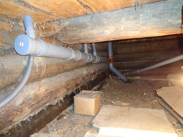 Как сделать канализацию в подвале дома?