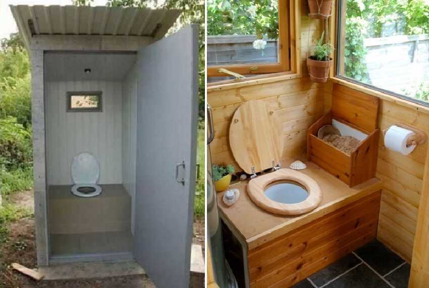 Туалет для дачи без запаха и откачки: как сделать своими руками