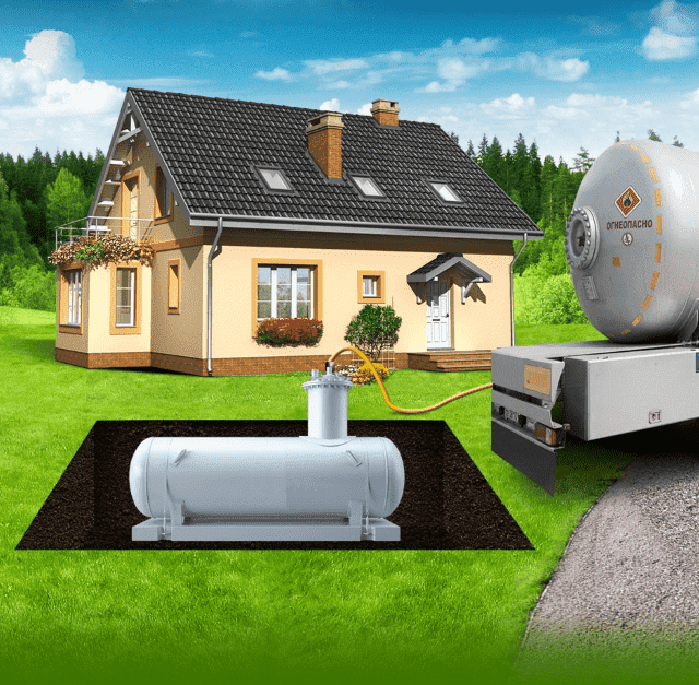 Отопление сжиженным газом частного дома. преимущества и недостатки