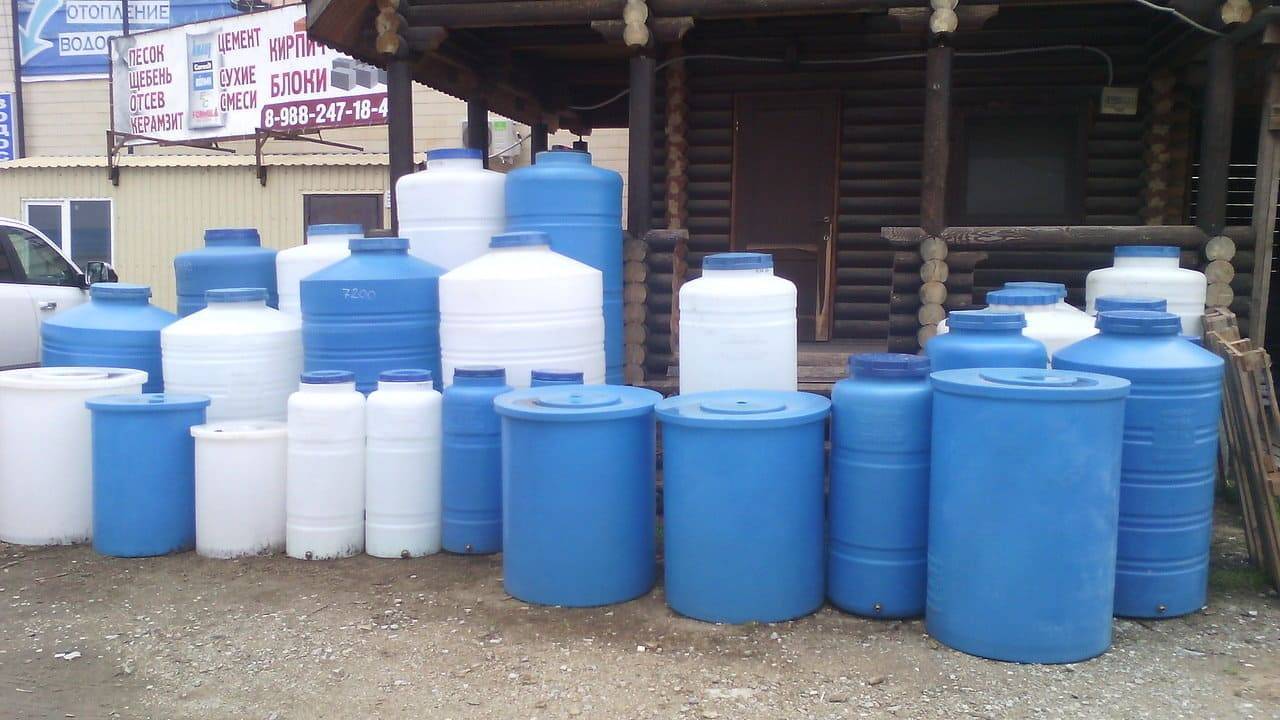 Емкость для воды на дачу – пластиковые бочки для полива на 1000 литров