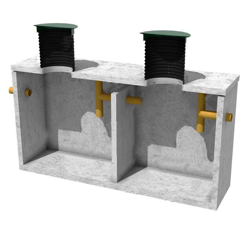 Септик экосепт – бетонная очистительная станция для дома