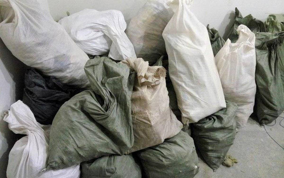 Мешки для строительного мусора: плетеные полипропиленовые зеленые и черные