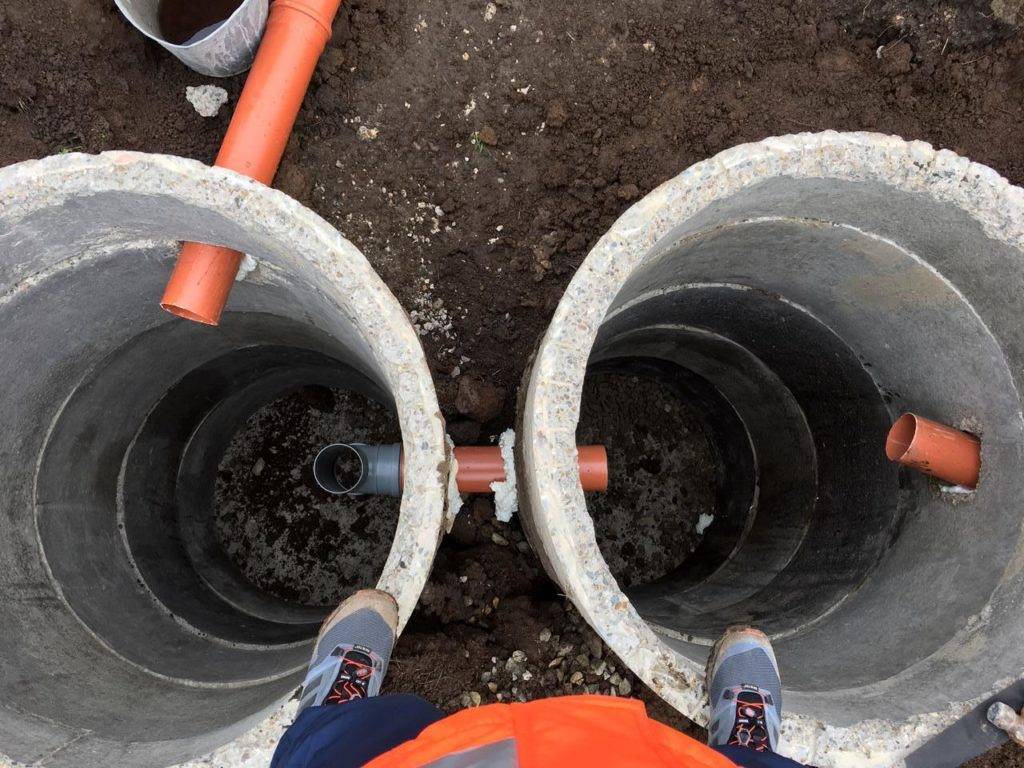 Как сделать септик из бетонных колец - канализация своими руками