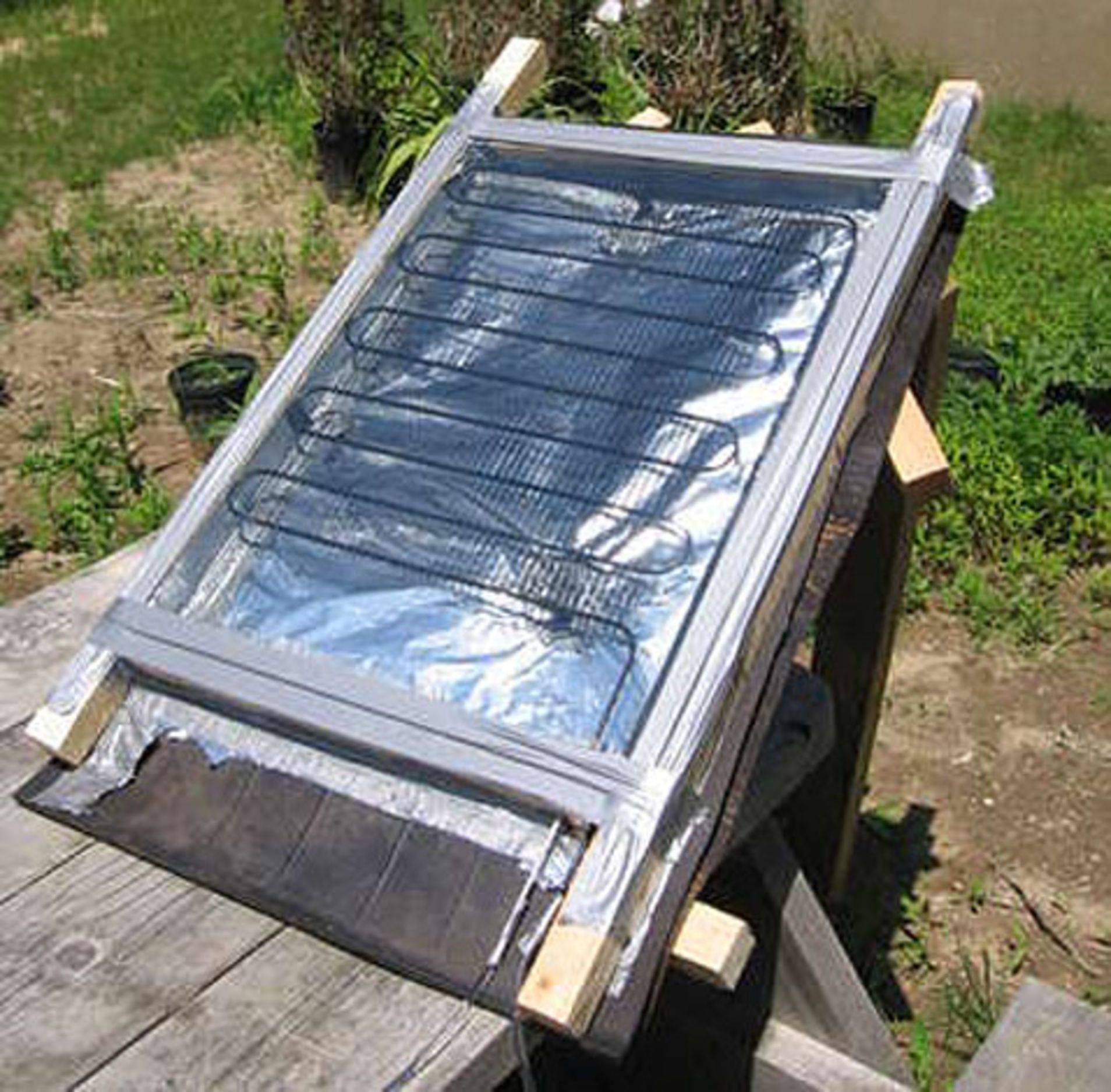 Обустраиваем солнечное отопление или как соорудить самодельный коллектор