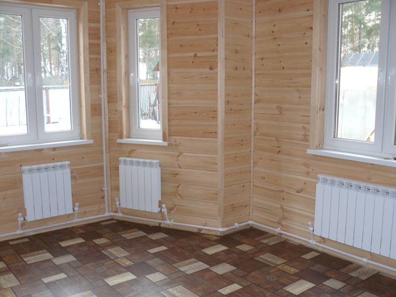 Как сделать отопление в деревянном доме: устройство обогрева, разводка и монтаж
