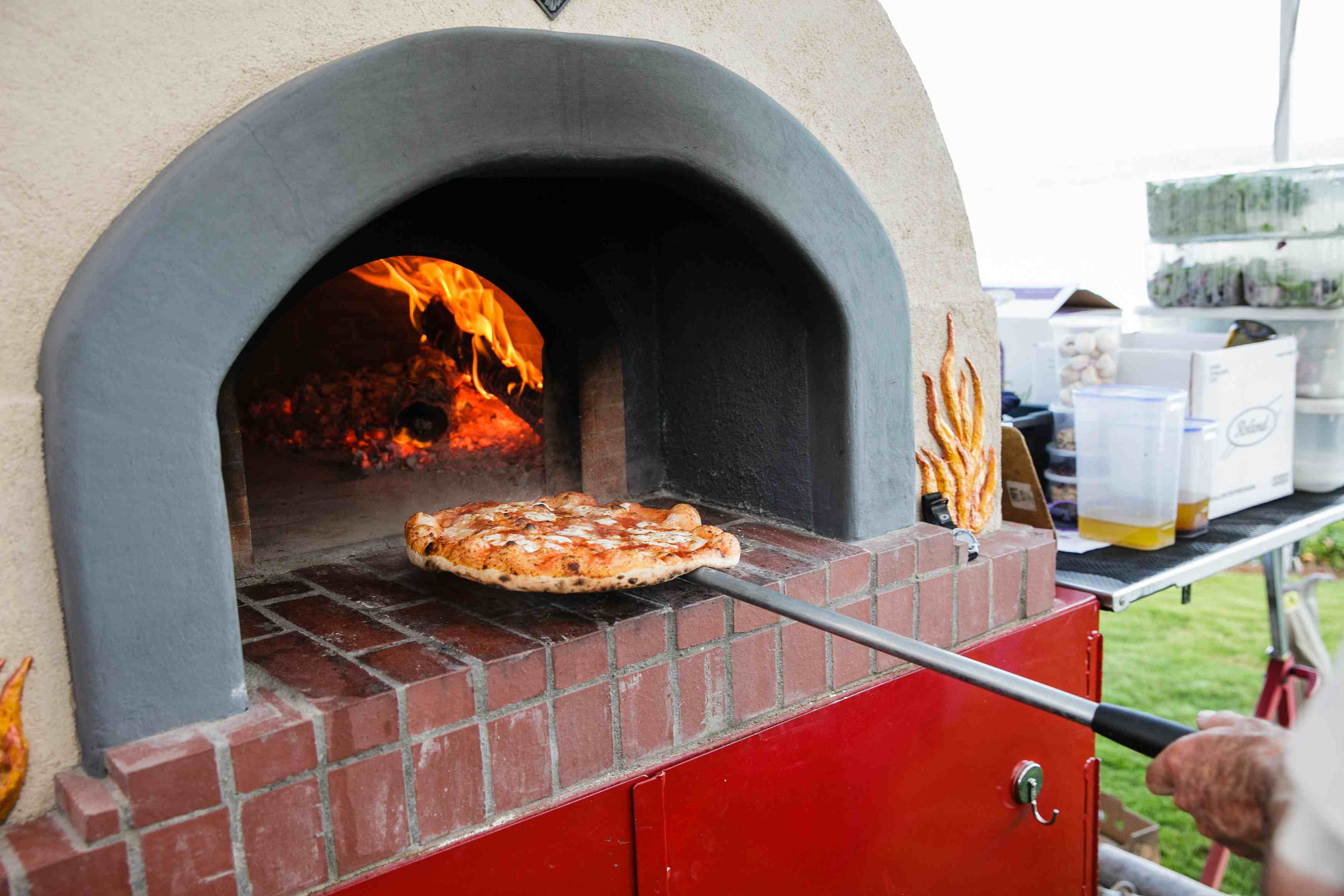Печь для пиццы на дровах своими руками