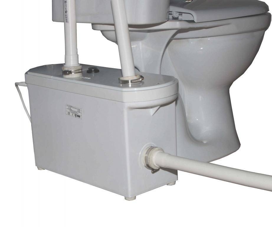 Канализационный фекальный насос с измельчителем для туалета