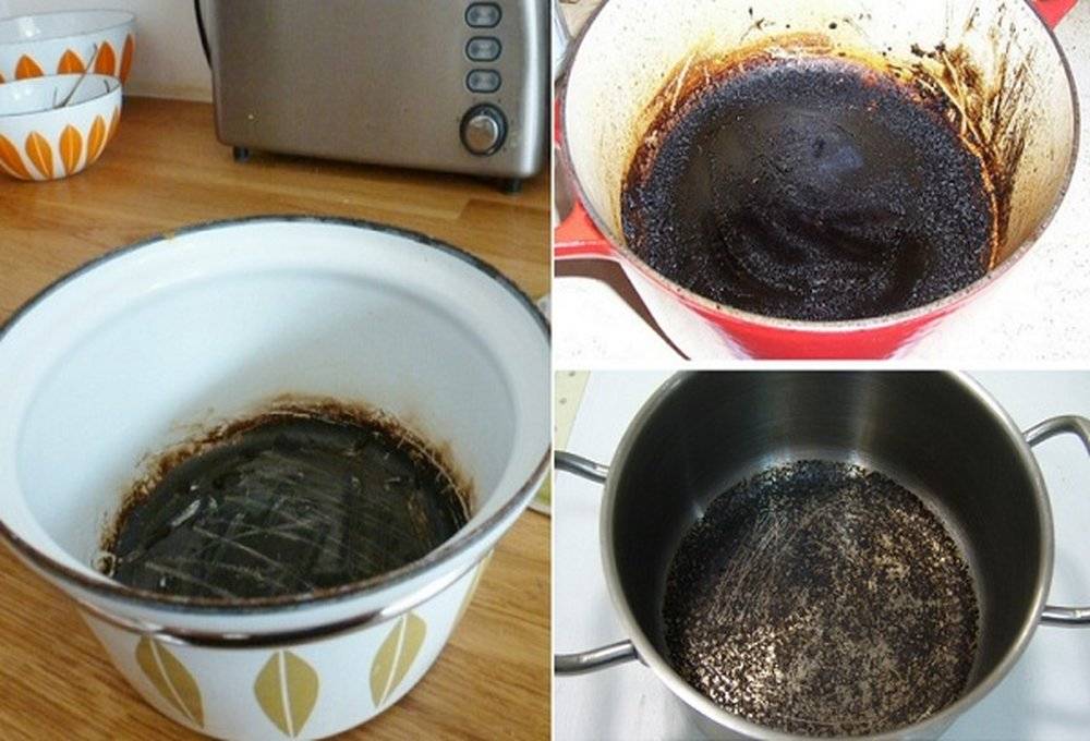 Как очистить пригоревшую кастрюлю из нержавейки – пригорело варенье