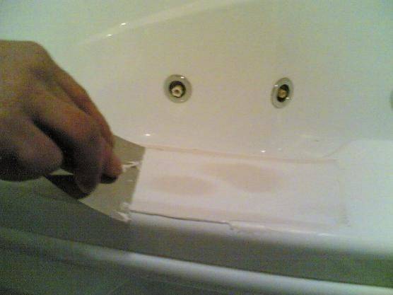 Ремонт трещин акриловой ванны своими руками